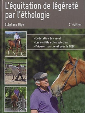 Équitation comportementale, le cheval suit