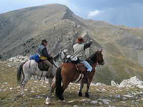 À cheval à travers les Pyrénées espagnoles